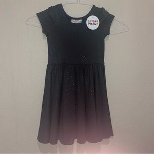 Dot Dot Smile Christmas Holiday Fancy Dress  - Black - 3/4